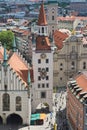 Munich Old City Hall Royalty Free Stock Photo